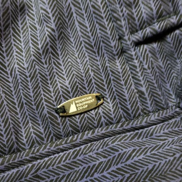 MEC • Purple Printed Double Breasted Coat • Size S - Picture 8 of 11